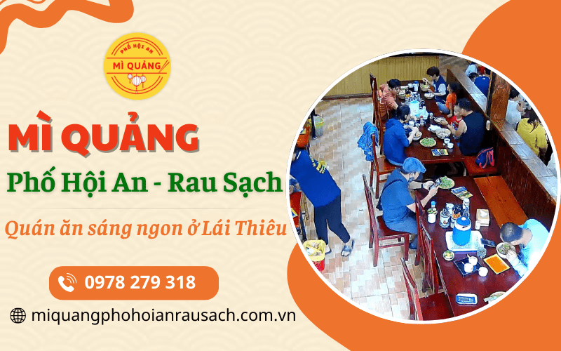 quán ăn sáng ngon ở Lái Thiêu