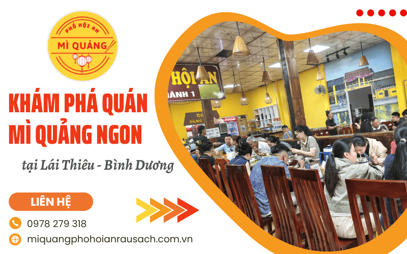 mì quảng ngon ở Lái Thiêu