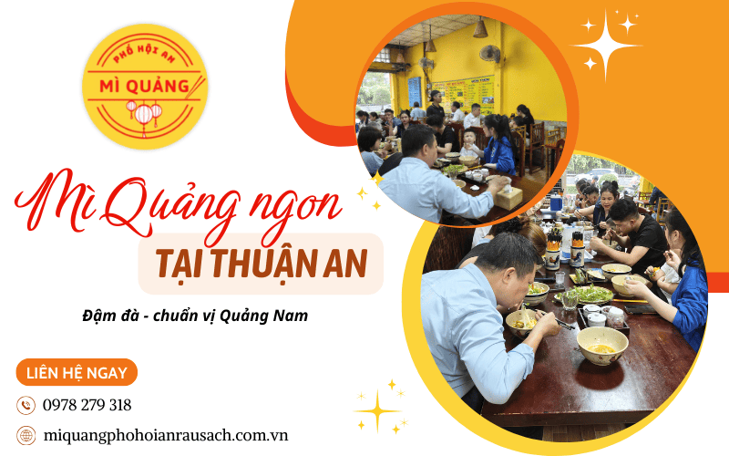 mì quảng ở Thuận An