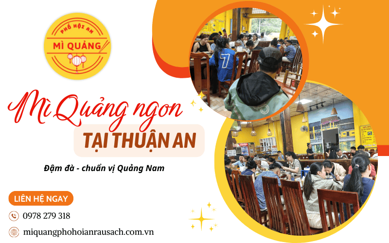 mì quảng ở Thuận An